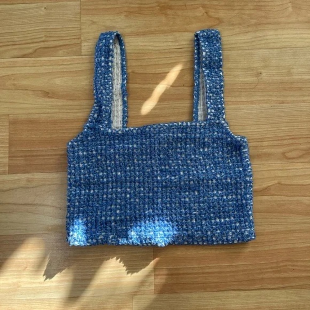 Zara cropped tank